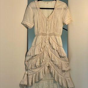 Love Shack Fancy Size 2 in Crème/White